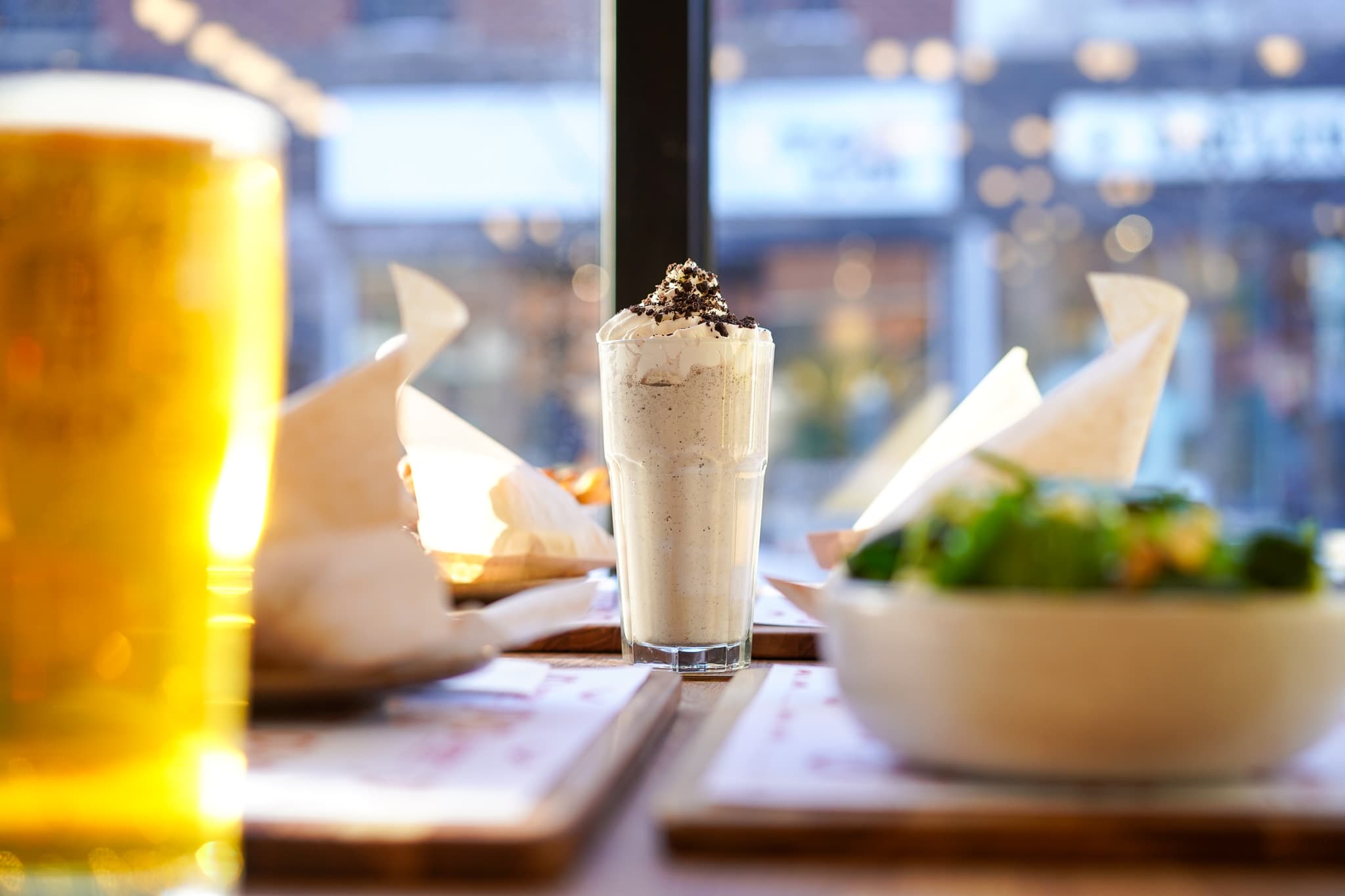 House-Made Milkshakes at JOYO Burger Montreal - Perfect Pairing for Halal Burgers